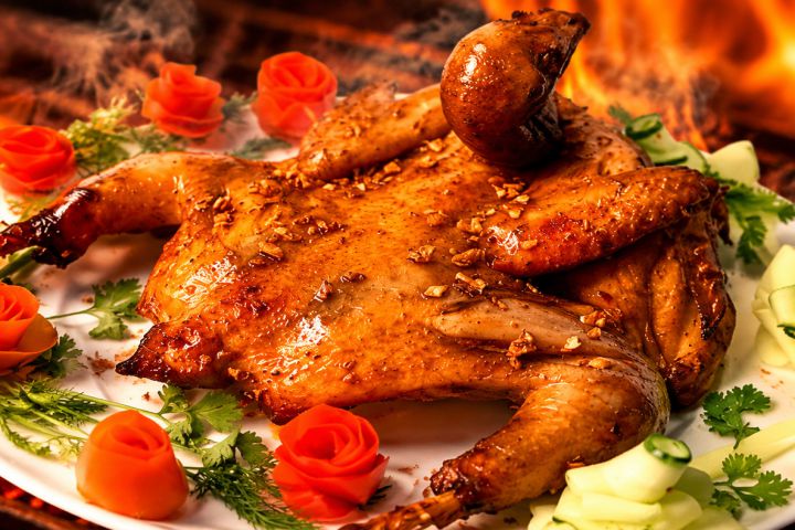 Gà ta nướng 1Ngon